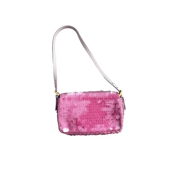 Sold！Fendi  pink mini baguette - Picture 2 of 6